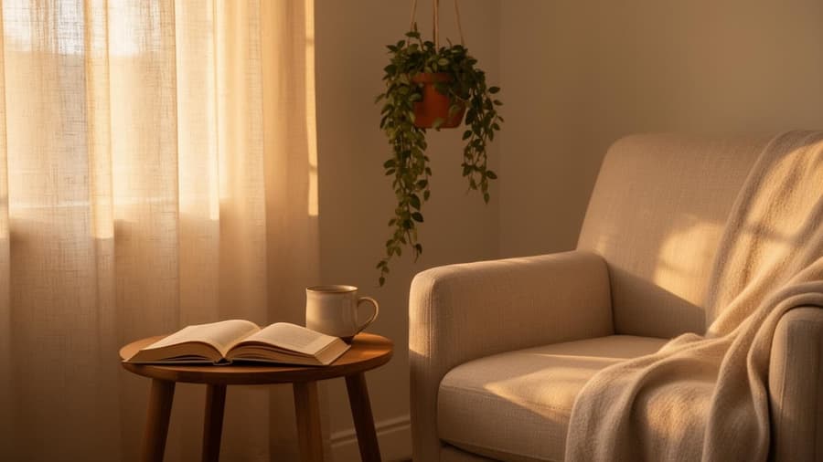 Calm therapy space for Weehawken NJ clients