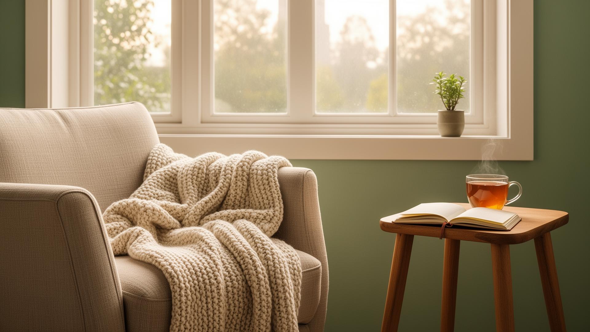 Calm therapy space for Brooklyn clients